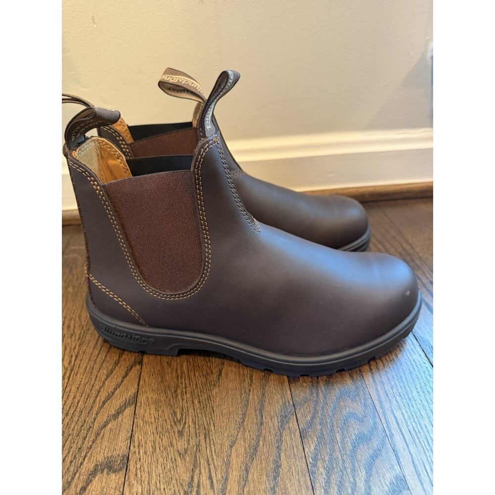 Blundstone Brown Leather Boots Men's SZ 8 Womens Sz 10 NEW $200